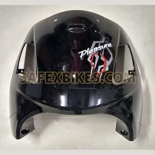 FRONT SHIELD UPPER BLACK PLEASURE ZADON Motorcycle Parts For Hero Honda PLEASURE